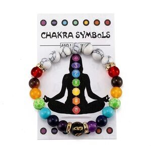 Chakra Harmony Multicolor Beaded Bracelet